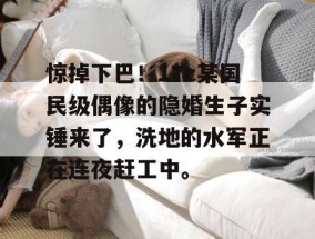 惊掉下巴！17c某国民级偶像的隐婚生子实锤来了，洗地的水军正在连夜赶工中。